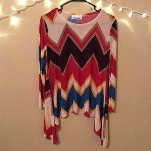 Casual land Tribal Chevron Tunic